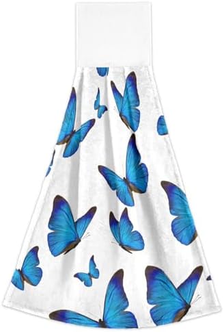 Blue Butterfly Kitchen Towels