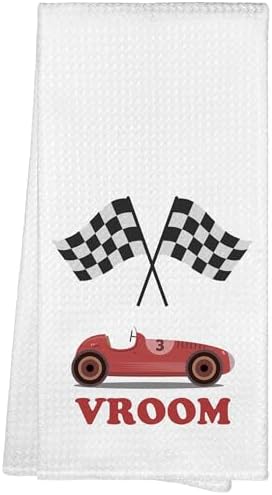 Kids Bathroom Race Car Towels