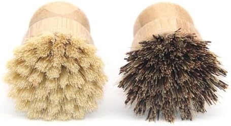 MAGICLULU 2pcs Bamboo Wok Brush Set
