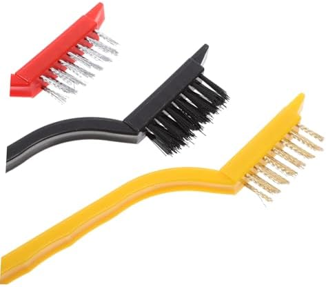Ipetboom 2 Sets Crevice Brush Set for Kitchen and Bathroom Cleaning