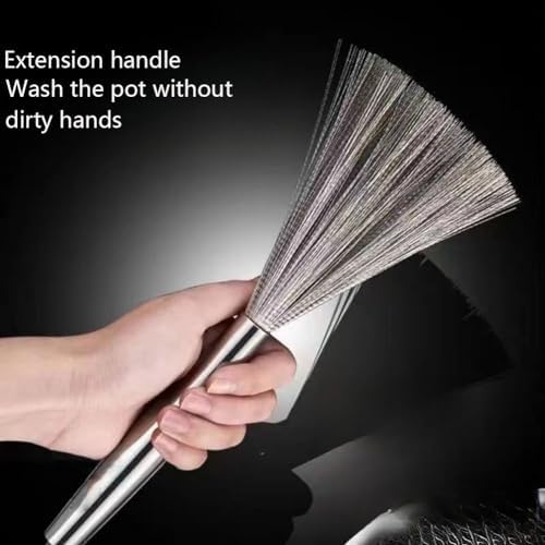 Stainless Steel Pot Brush Kitchen Sink Finder