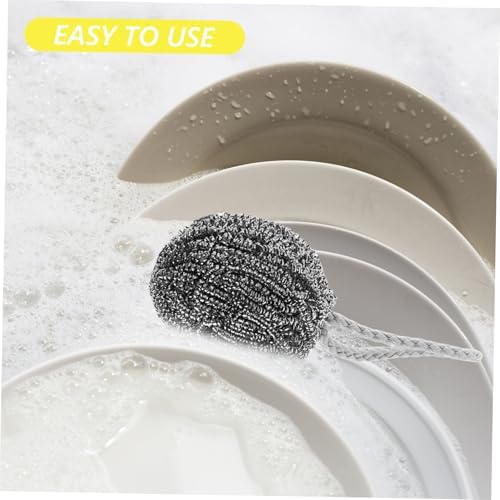 CollBath Non-Shedding Wok Scrub Brush Tool