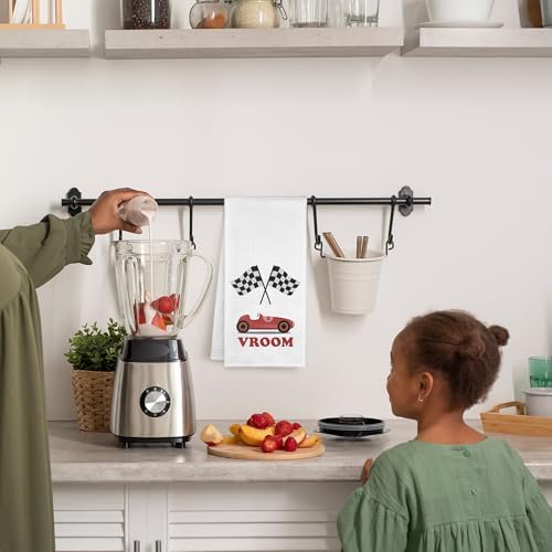 Kids Bathroom Race Car Towels