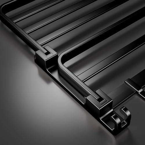 Spacious Aluminum Towel Rack