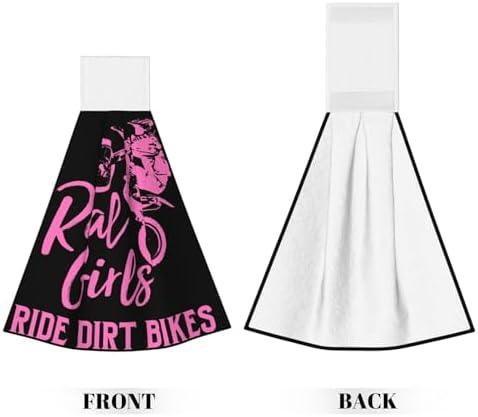 Stylish Kitchen Towels with Hook Loop Fastener
