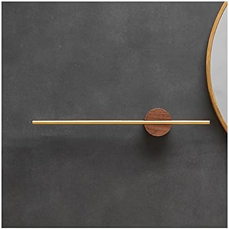 Gold-Tone Towel Rail for Bathroom