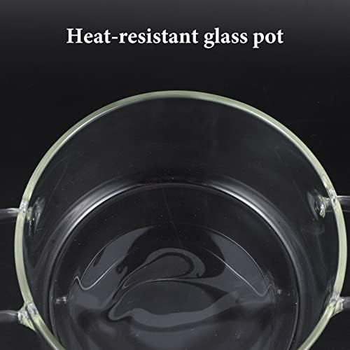 Hemoton Glass Stew Pot