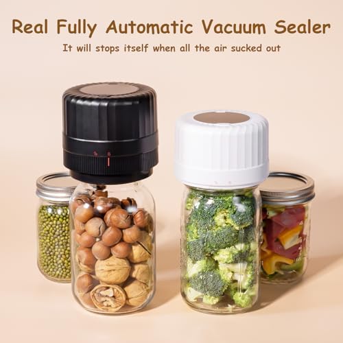 Gift Boxed - Fully Automatic Mason Jar Vacuum Sealer Kit