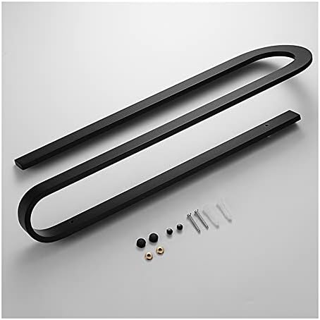 Versatile Wall-Mounted Towel Holder for Bathroom Durable Aluminum Design