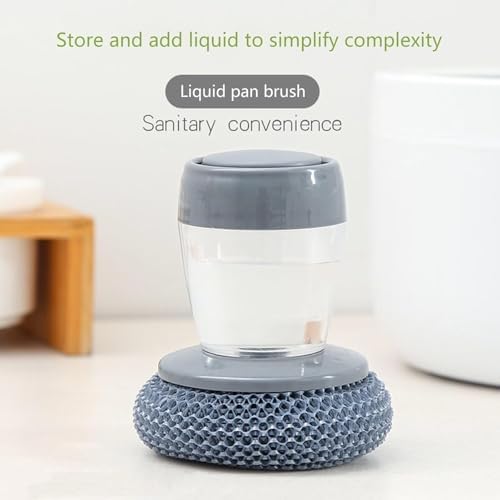 Kitchensoap Press Dispenser Palm Brush