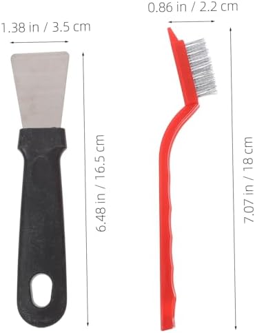 Ipetboom 2 Sets Crevice Brush Set for Kitchen and Bathroom Cleaning
