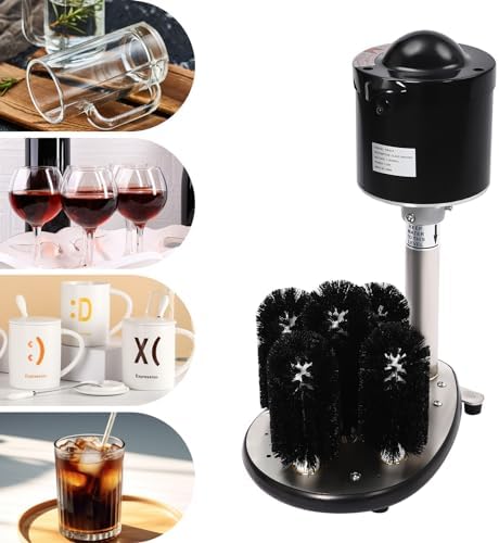 Powerful Glass Cleaner for Bars Restaurants Efficient Durable Electric Cup Washer