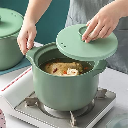 CTXDLKStem-Casserole Pot Ceramic Non-Stick Cookware with Lid Kitchen Accessory