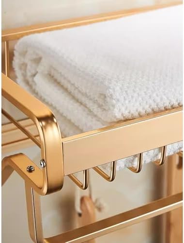 ANNBKTowel Holder Rack Black