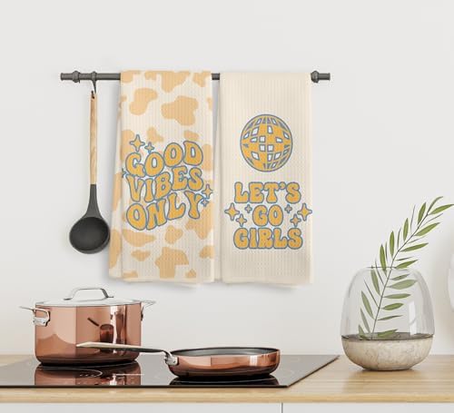 Fun Playful Girls Kitchen Towels Set