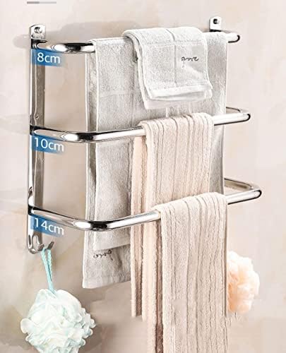 Durable 3-Tier Towel Rail for Home Kitchen