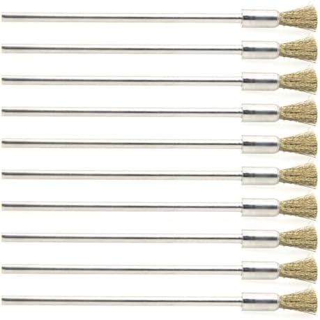 10-Piece Wire Brush Set for Drills Rust Dirt Removal
