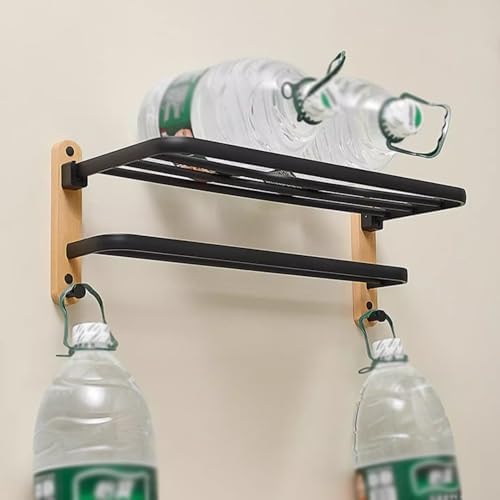 FOLDABLE towel rack with bars for the bathroom