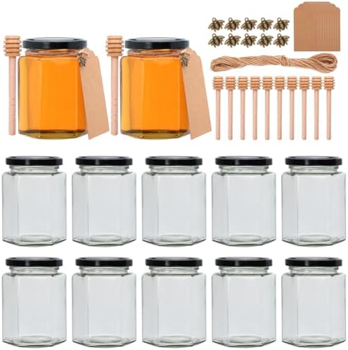 High-Quality Baby Shower Honey Jar Set