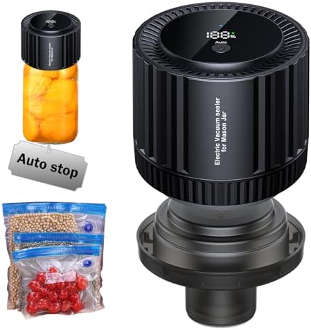 Mason Jar Vacuum Sealer Kit