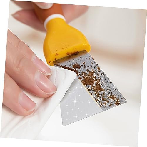 Stainless Steel Gas Stove Cleaner with 2-in-1 Scrub Function