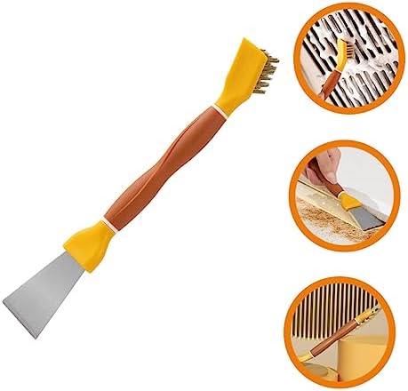Healeved Bathroom Scrub Brush - Convenient stainless steel scrub brush for home cleaning