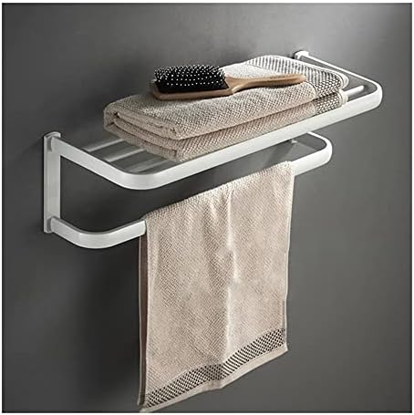 Bathroom Towel Rack Wall Mounted Towel Holder in Rose Gold