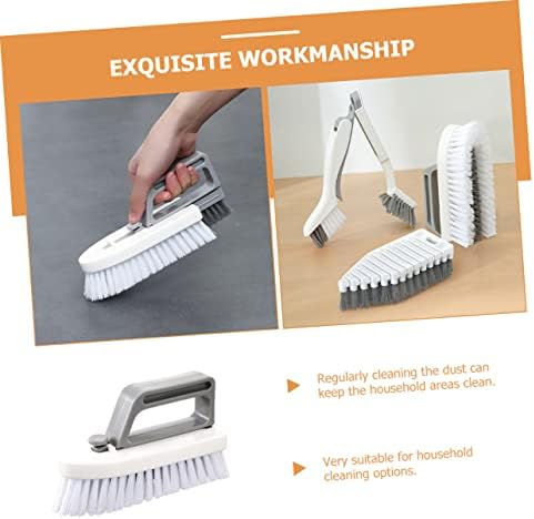 NOLITOY 2-Piece Crevice Grout Cleaning Brush Set