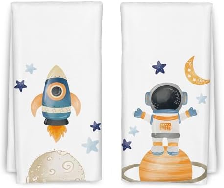 Space Kids Towels Set - 16x24