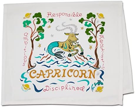 Catstudio Capricorn Astrology Hand Towels for Kitchen Bar Bathroom