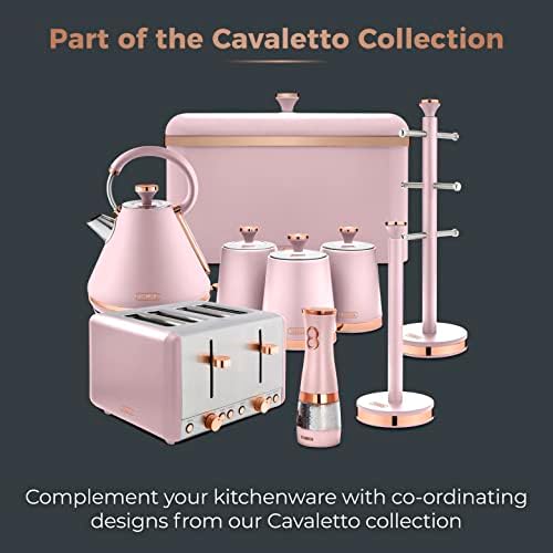 Tower T847004 Pink and Rose Gold Salt and Pepper Mill