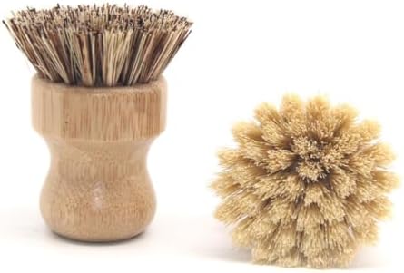 MAGICLULU 2pcs Bamboo Wok Brush Set
