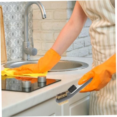 Effortless Kitchen Cleaning Brush - Cleaning with Dual Heads