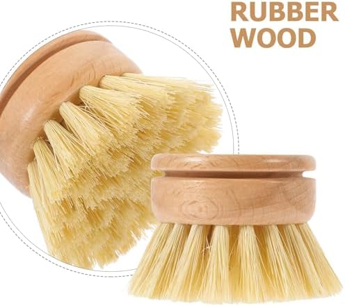 Compact Dish Brush for Scrubbing Dishes and Vegetables