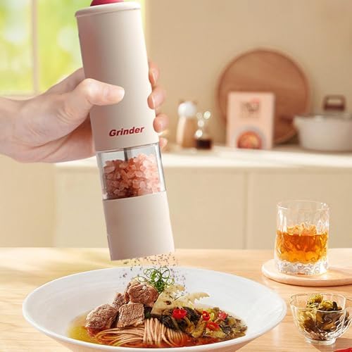 Easy Start Rechargeable Electric Pepper Grinder Set