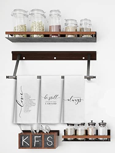 TNUW Inspirational Christian Scriptures Kitchen Towels