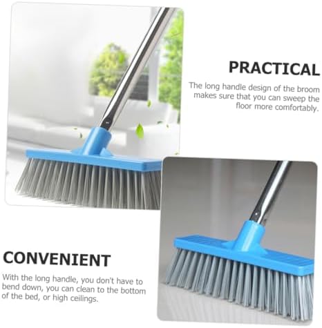Long Handle Floor Brush for Cleaning Floors with EASE