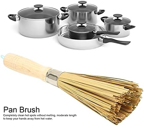 Bamboo Pot Brush by Lizealucky - Eco-friendly Kitchen Tool
