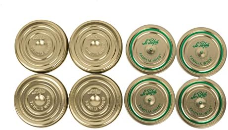 Le Parfait Family 4-Piece Canning Jars with Airtight Sealing System