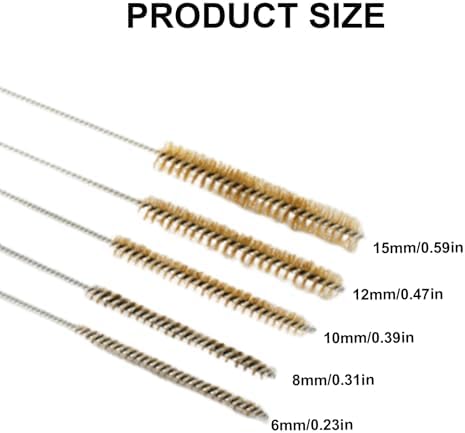 Premium Brass Pipe Brush Set for Easy Maintenance