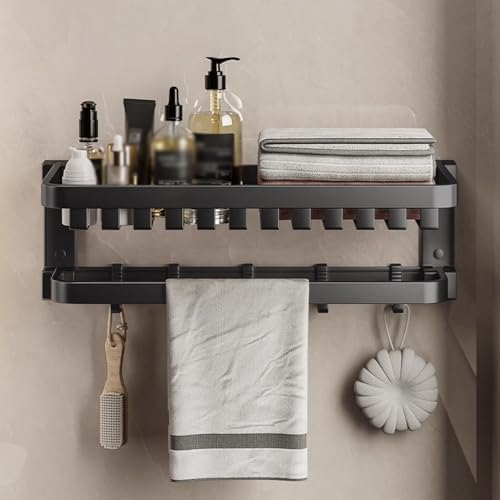 Space-Saving 40cm Wall-Mounted Towel Holder
