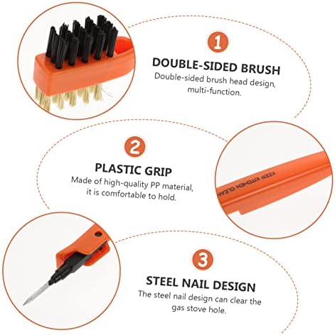1pc Copper Wire Brush for Kitchen Sink Stove Cleaning