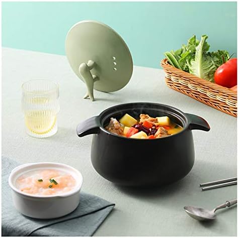 SISWIM 15L Ceramic Stockpot with Lid