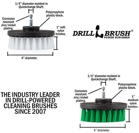 Drillbrush Cleaning Kit - Kitchen Outdoor Use