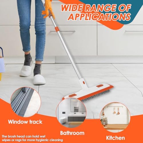 Sturdy Adjustable Floor Scrubbing Brush