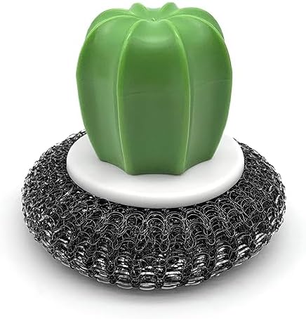 StarfritGourmet stainless steel cactus scrubber