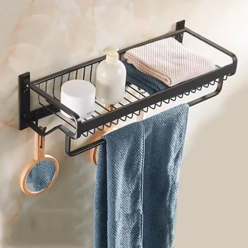 ANNBKTowel Holder Rack Black