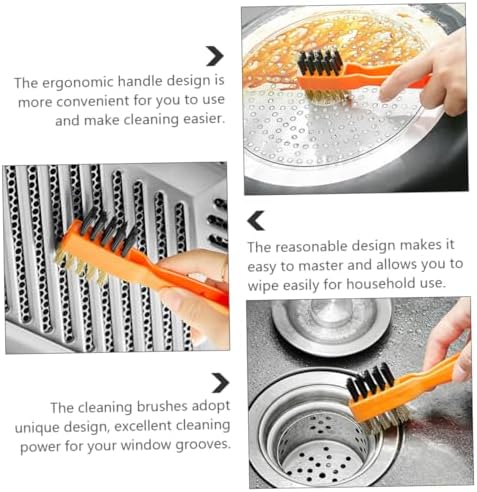 Healeved Multi-Functional Floor Window Cleaning Brush Set