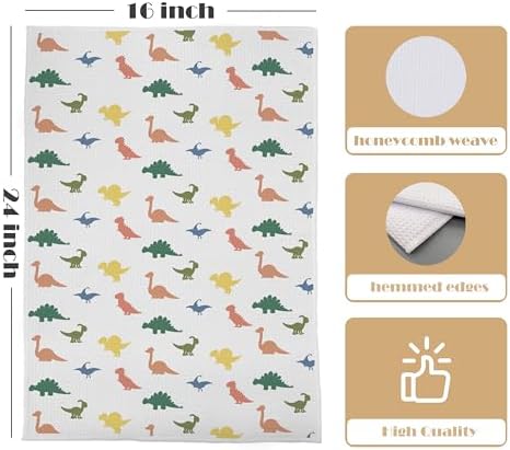 Dinosaur Bathroom Hand Towels Set
