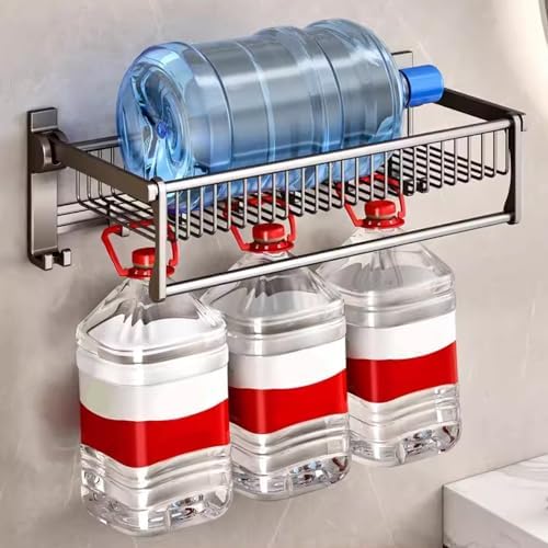 Space-Saving Aluminum Towel Rack for Bathroom